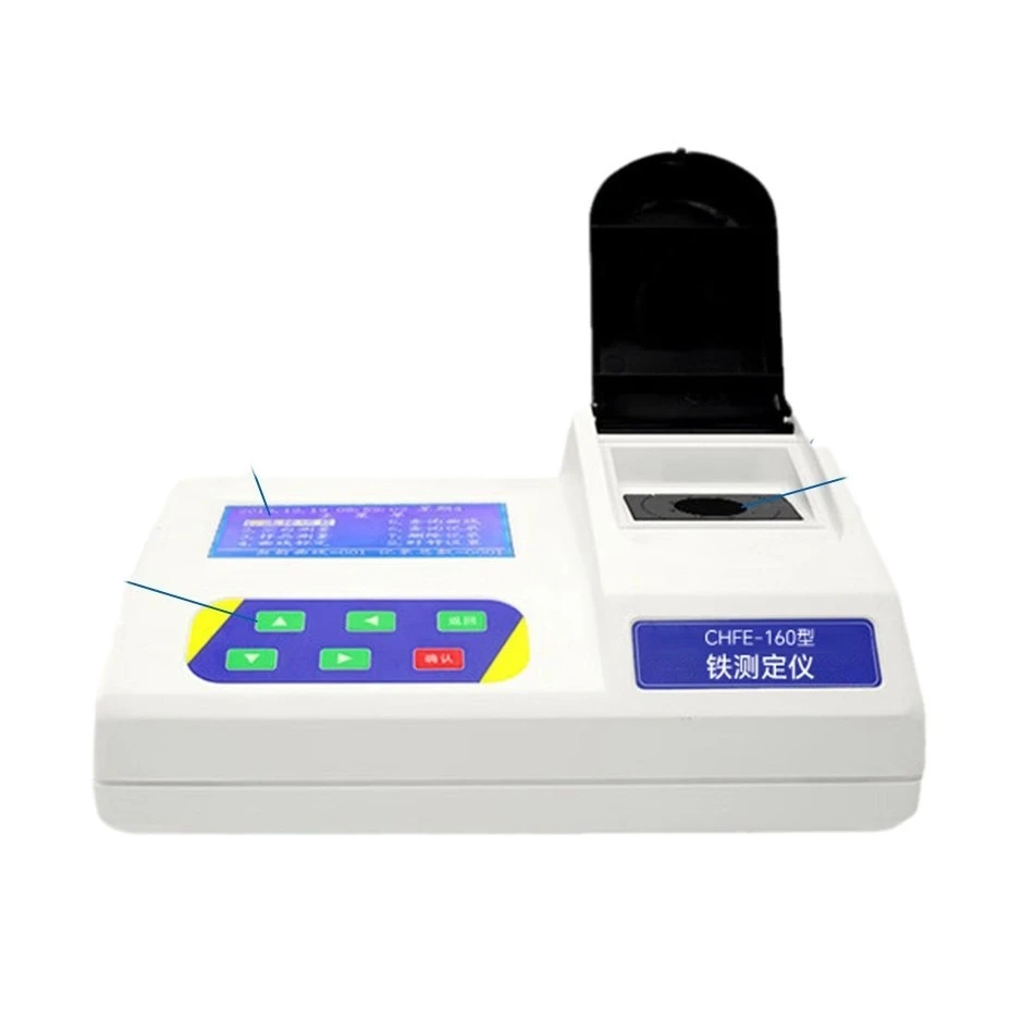 Iron ion meter for heavy metals in water Single optional portable detector