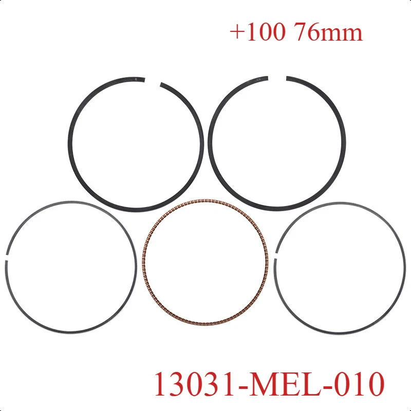 

76mm Motorcycle Cylinder Piston Rings Kit for Honda CB1000R CBR1000RR FIREBLADE CBF1000 ABS CBR900RR CBR954RR
