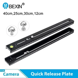 BEXIN Telephoto Zoom Camera Lens Quick Release Mount Plate Long Focus Bracket Support Holder For Dslr Camera Tripod Ball Head