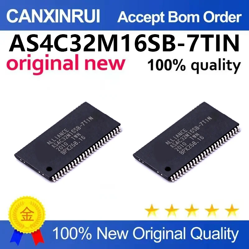 （5pcs-100pcs）New original imported AS4C32M16SB-7TIN TSOP54 configuration memory