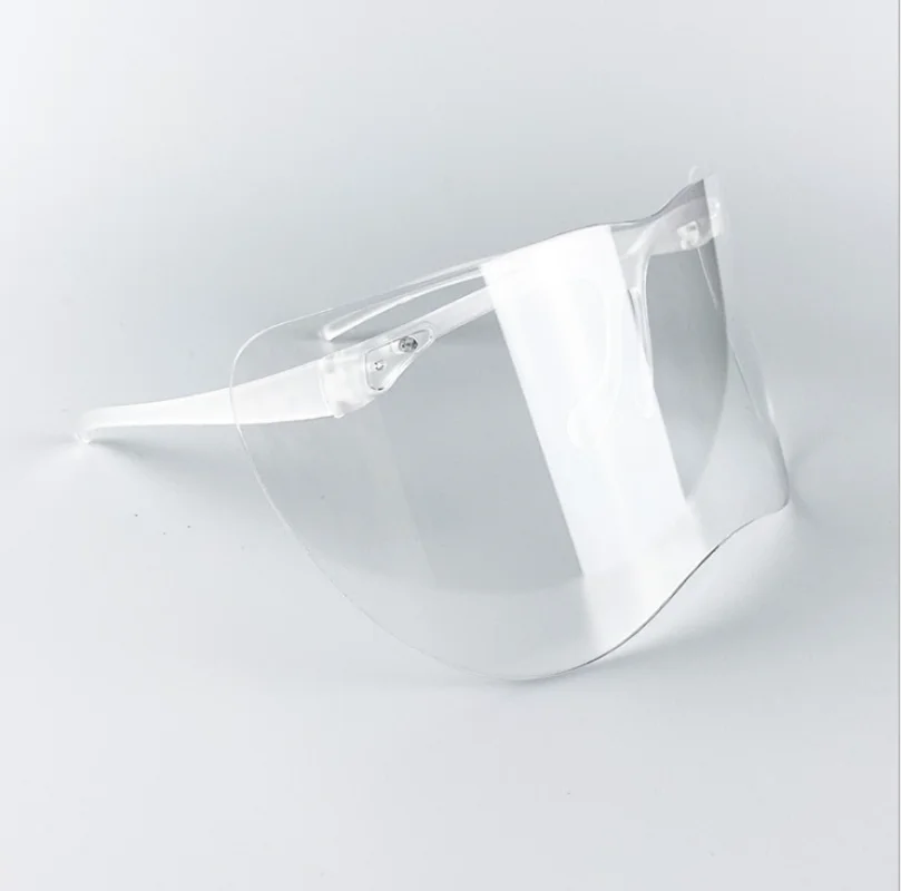 Anti-splash Face Shield Transparente Goggles Screen Mask Visor Eye Protection Óculos Anti-fog Protective Face Mask Cozinha Ferramentas