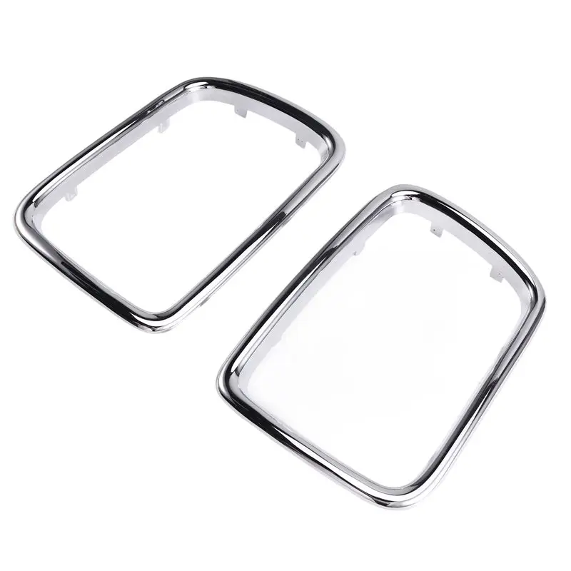A20K-Fit For BMW 5-Series E34 1994-1995 Front Grille Trim Moulding Parts- Chrome Finish 51138148725& 51138148726 Fitments