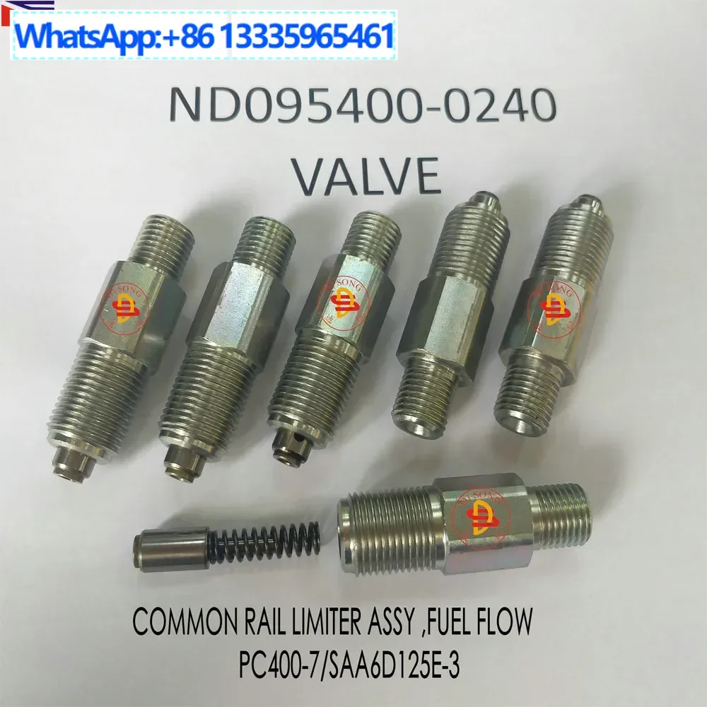 

ND095400-0240 Common Rail Pressure Limiting Valve for PC400-7/6D125 Engines