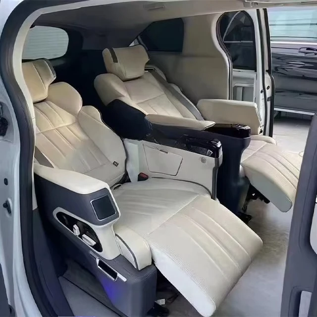 SIENNA Business Vehicle Modification Interior Upgrade Multifunctional Aviation Seats and Accessories Electrically Adjustable
