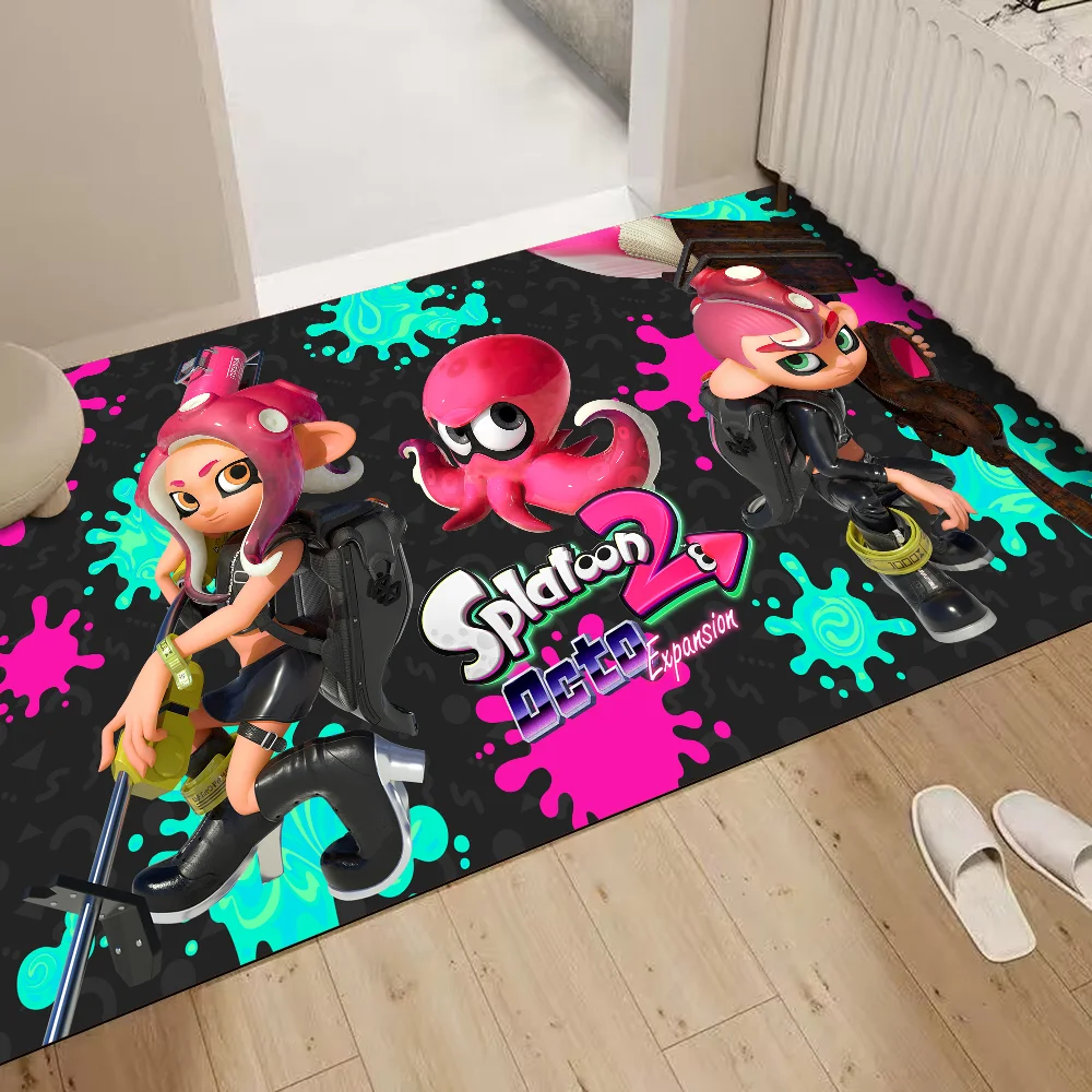 Gra Splatoon Mata łazienkowa Retro Wielokrotny wybór Dywanik kuchenny do salonu Antypoślizgowe maty nocne