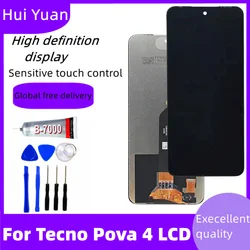 100% test For Tecno note 12 i x6819 pova 4 LG7 LG7N LCD Display Touch Screen Digitizer Assembly Parts For LCD