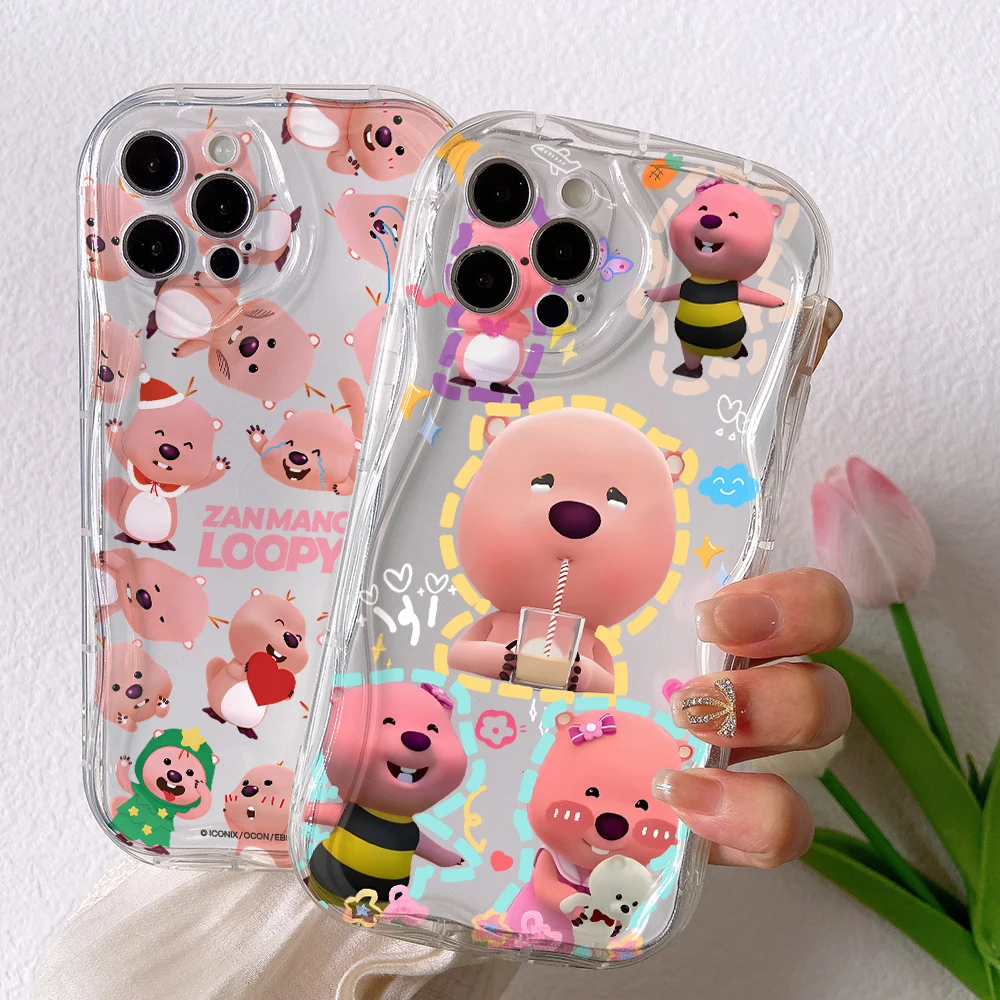 Coque de téléphone Lovely LoAmendments pour Xiaomi, Mi 14, 12, 11 Lite, Casque C61, X6, X5 Tage Bery NDavid, M6, M3, F6, F5, F4 Pro, 4G, 5G, 3D Creamy Wave Soft Cover