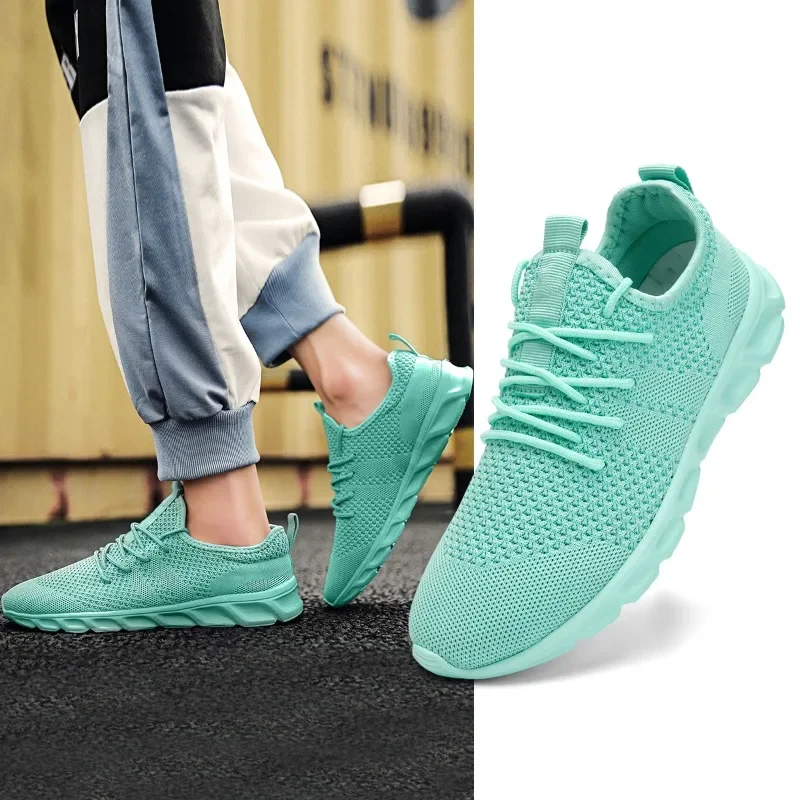 High Quality Sneakers Men Summer Breathable Fashion Women Light Running Tennis Shoes Comfortable Casual Shoe Large size 42