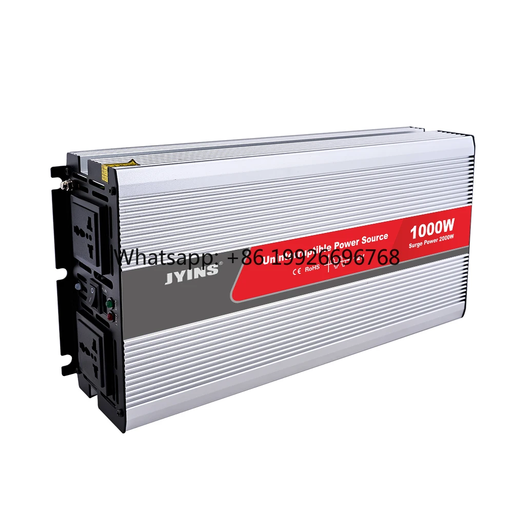 

1000W DC 12V to AC 220V Power Inverter with Battery Charger Modified Sine Wave Output