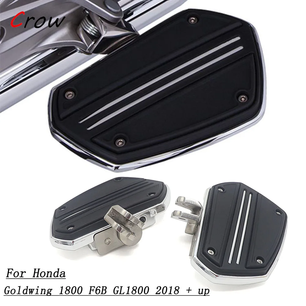 New Motorcycle Chrome-Plated Double Track Floor For Honda Goldwing Tour DCT Airbag 1800 F6B GL1800 2018 2019 2020 2021