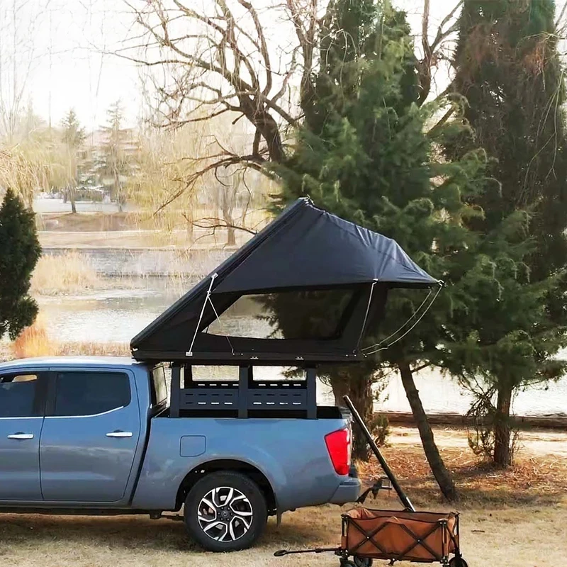 SUV Rooftop Tent High Quality 4 Season Waterproof Quick Setup Aluminum Frame Double Layer