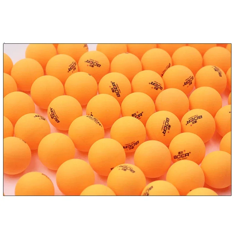 

100pcs/pack 1 Star Professional Table Tennis Balls 40mm 2.8g White Orange Amateur Advanced Pong Balls For Daily Training Sports