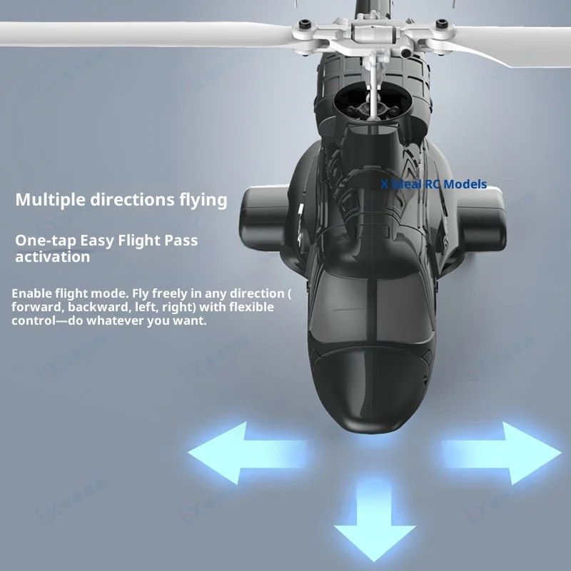 RC ERA A61 1/52スケール ラジコンヘリコプター 4CH 6軸ジャイロ安定化シミュレーション RC飛行機おもちゃ クリスマスプレゼントに