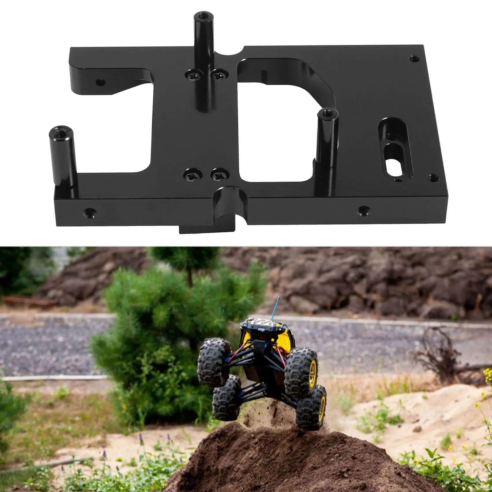 A84F-Rc Car Servo Mounting Bracket For Wpl B14 B24 C14 Mn D90 D99S Mn45