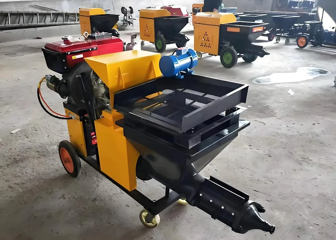 

High Quality Mortar Cement Spraying Machine Cement Mortar Pumping Spraying Machine