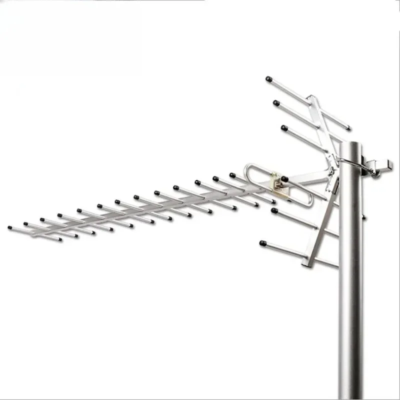 High Gain Long Range 15dbi UHF TV Antenna Outdoor Digital Outdoor Cellular Yagi Digital TV Antenna