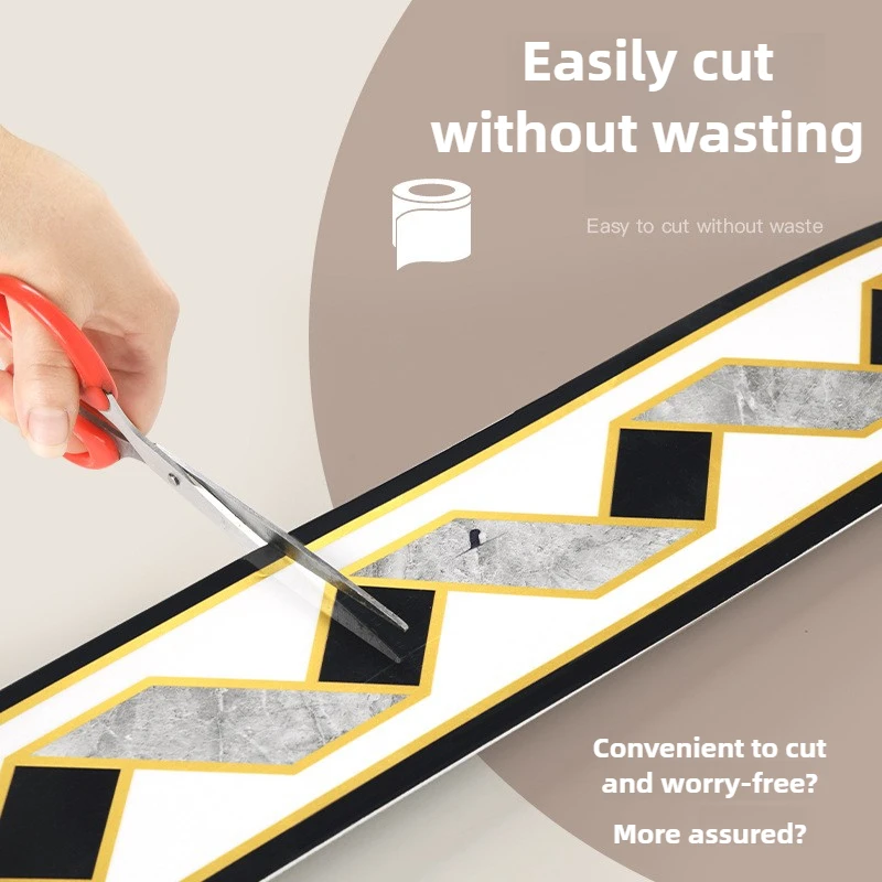 ملصقات الرخام البلاستيكية autoadhesivo كتيمة ذاتية اللصق التفاف مجلس اللوح قطاع لأرضية المطبخ DIYpegatina دي باريد