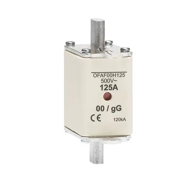

Оригинальный новый предохранитель OFAF00H125 HRC, размер размера NH00 125A 500 В, выключающая способность, низкий 1SCA022627R1630