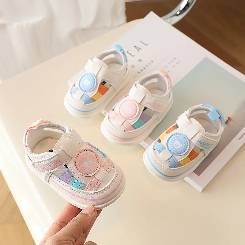 

아기신발 Baby Shoes Toddler First Walker Boys Girls Summer New Fashion Soft Bottom Cut-out Zapatos Bebe Casual Non-Slip Flat Sandals