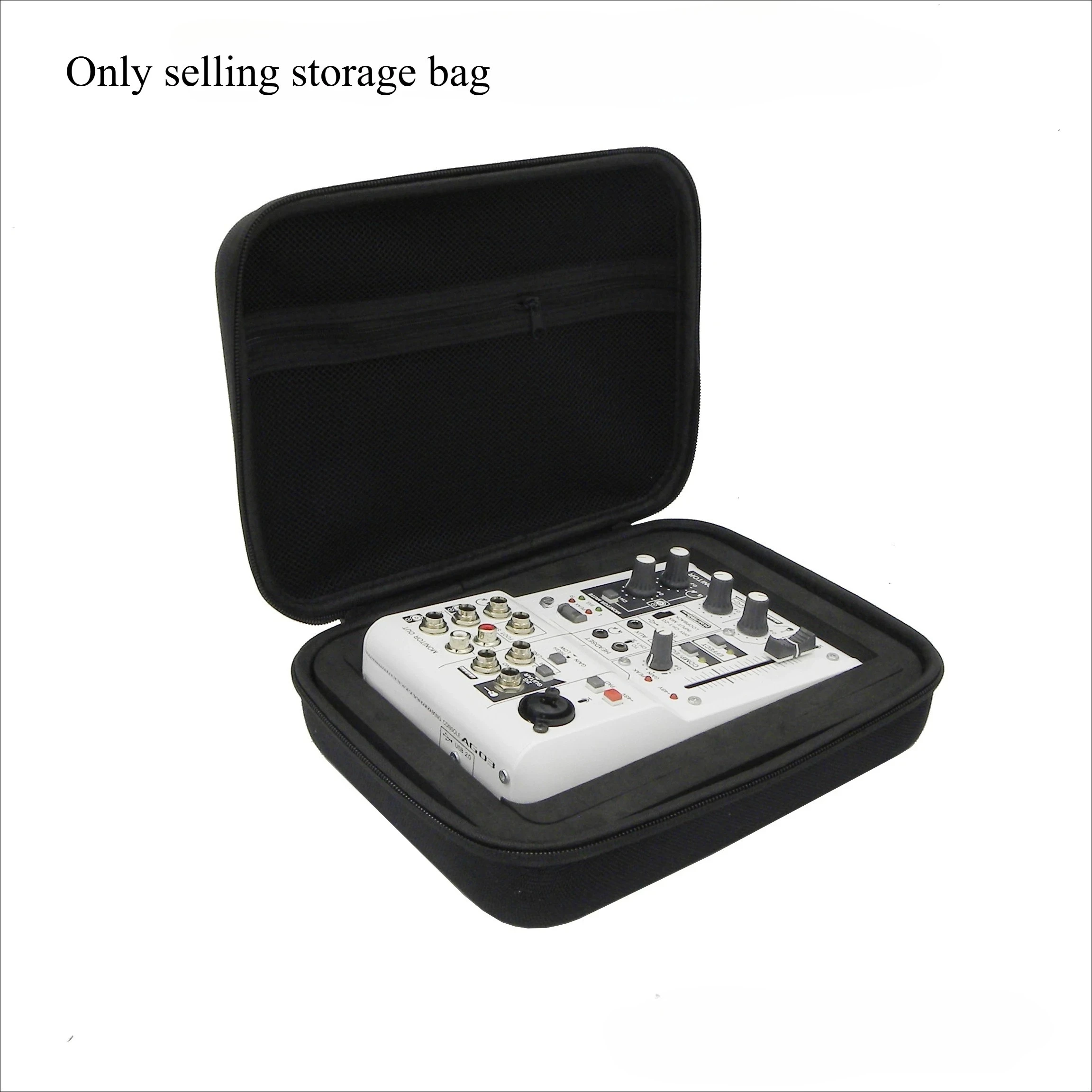 1PC Storage Case For Mixer Yamaha AG03 AG06 MG06 Portable Hard Shell Cover With EVA Protection