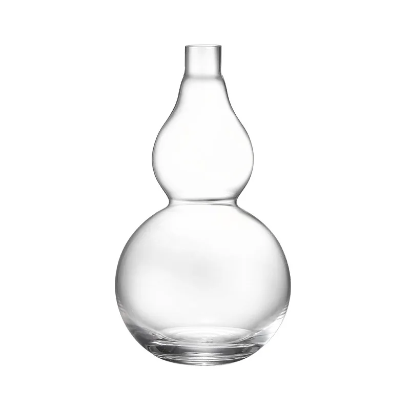 

Creative Chinese style, gourd pot, wine dispenser Baijiu crystal glass, household