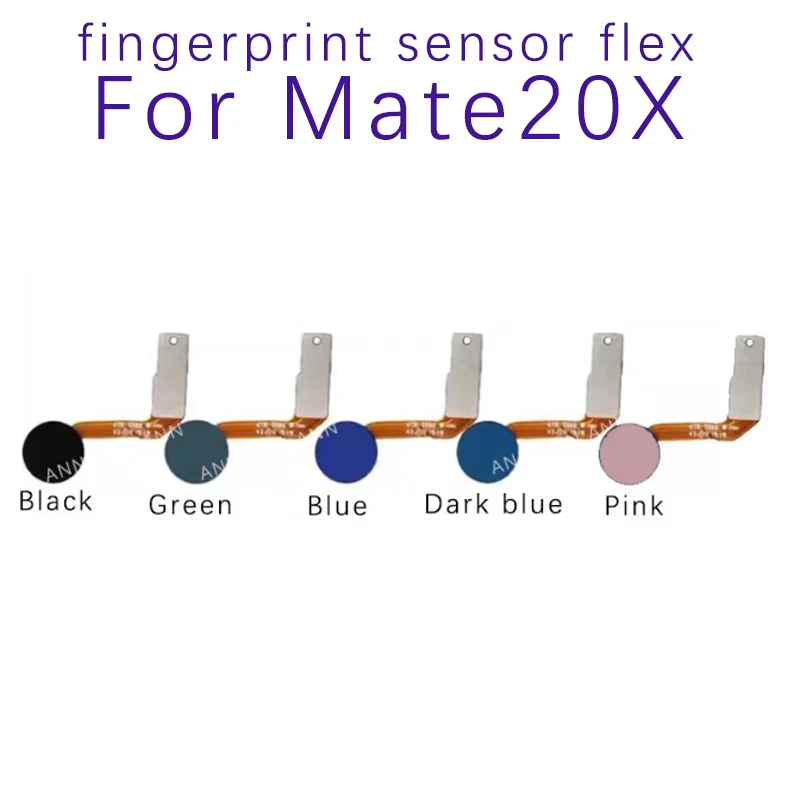 For Huawei Mate 20X  Home Button Sensor Touch Scanner Flex Cable Fingerprint Extend Connecting Flex Cable