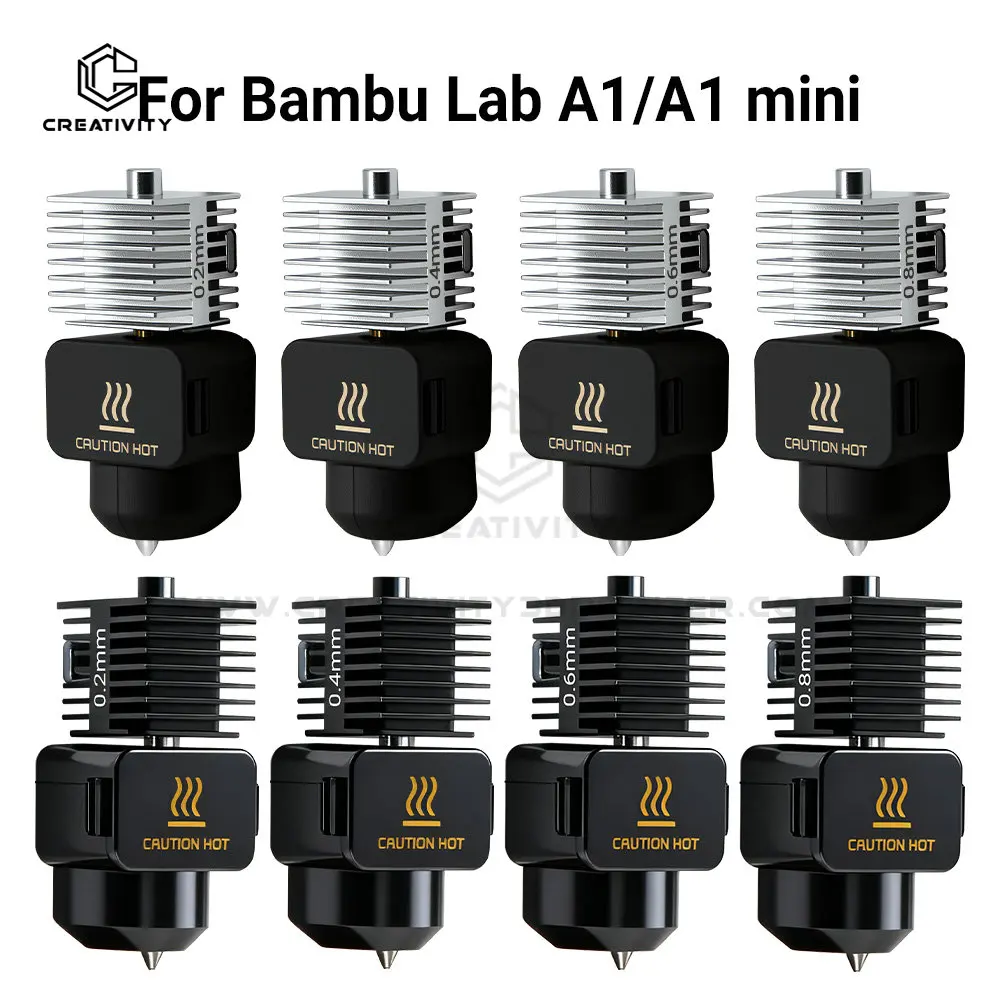 �y�Z�[�����z�z�b�g�G���h�L�b�g Bambu Lab A1 A1 Mini�p ��̌^�X�e�����X�|�m�Y���z�b�g�G���h 0.2/0.4/0.6/0.8mm Bambulab A1 3D�v�����^�[���i�p