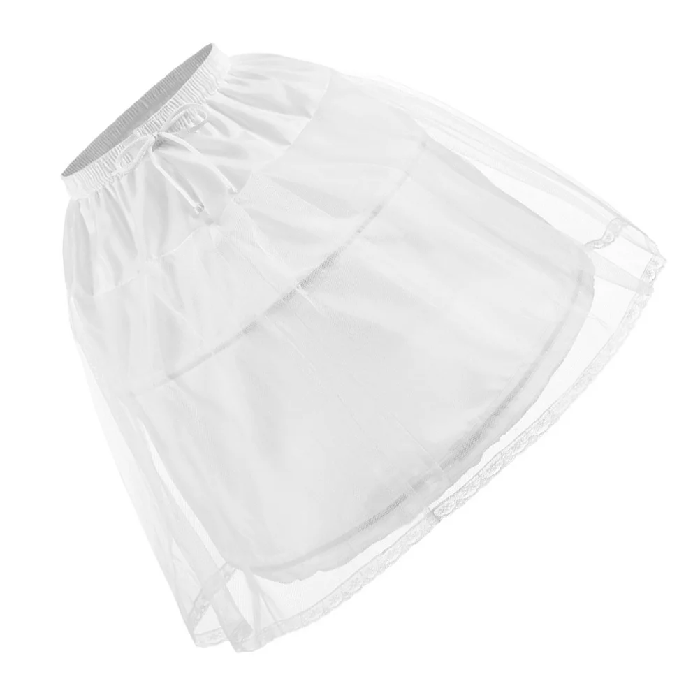 

Adjustable Steel Ring Petticoat For Wedding Lolita Dress Elegant Tulle Underskirt Bubble Pettiskirt Costume Tutu Skirt Support