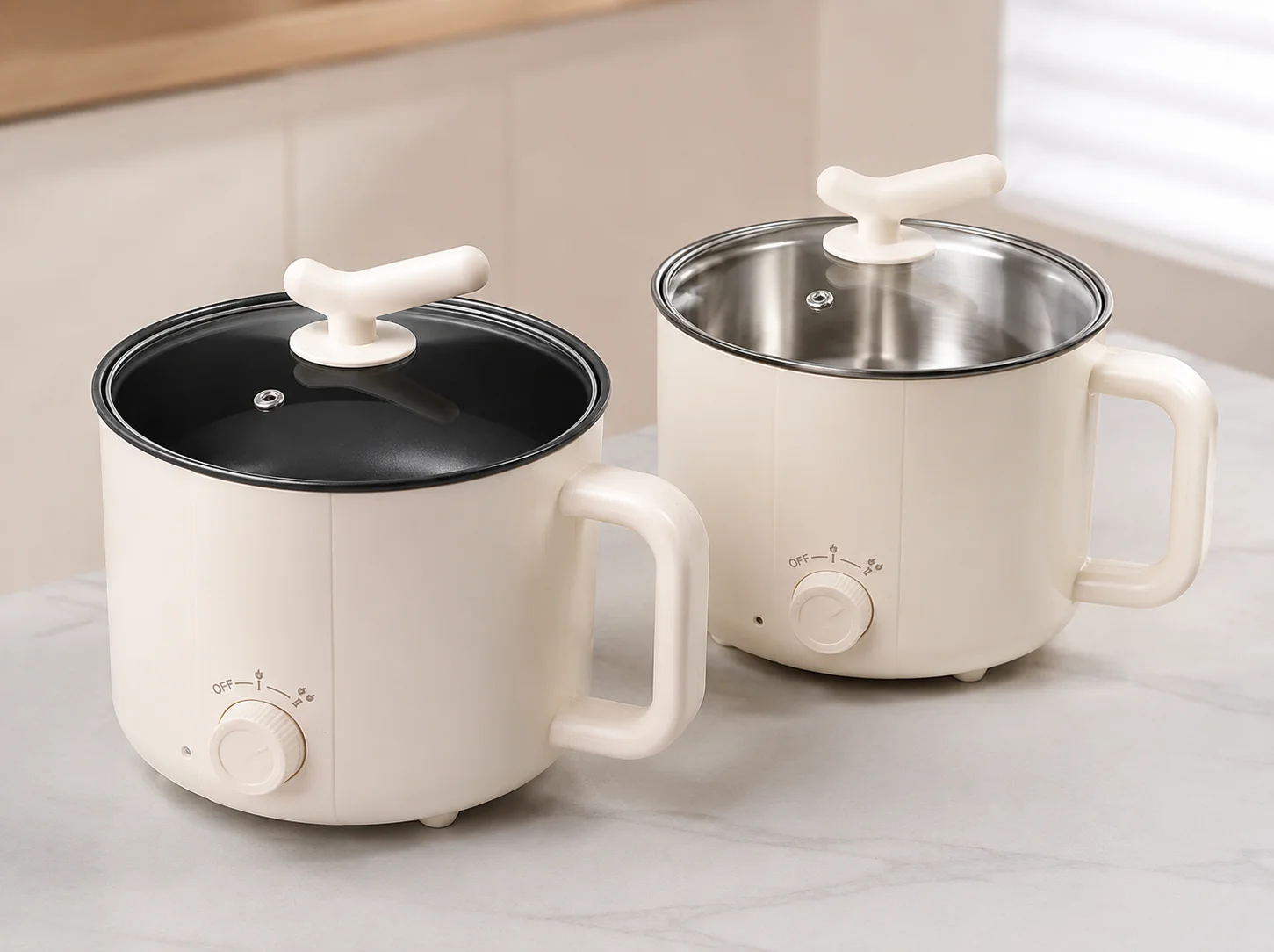 2026 New Upgrade 304 Multi-Function Electric Steamer and Cooker All-in-One Mini Rice Cooker Electric Hot Pot Small Electric