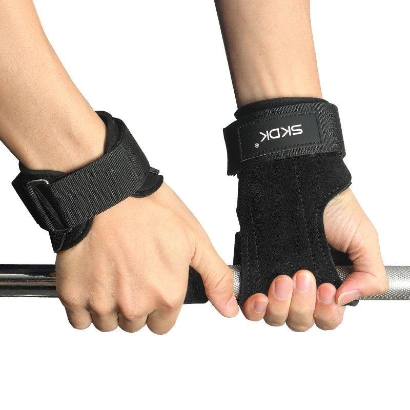 Fitness Handschuhe Aus Rindsleder Für Krafttraining Und Grip_voghion.com