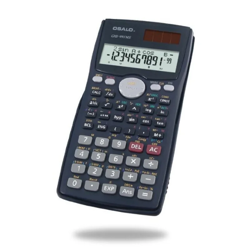 OS-991MS ABS Science Calculator Solar Energy 401 Functions Kinds of Multifunctional Student  Calculators