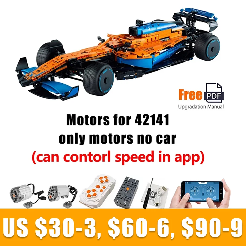 Technical Car APP Remote Control Moter Power Building Blocks Bricks Battery Box Moc Sets Toys For Children Kids Gift