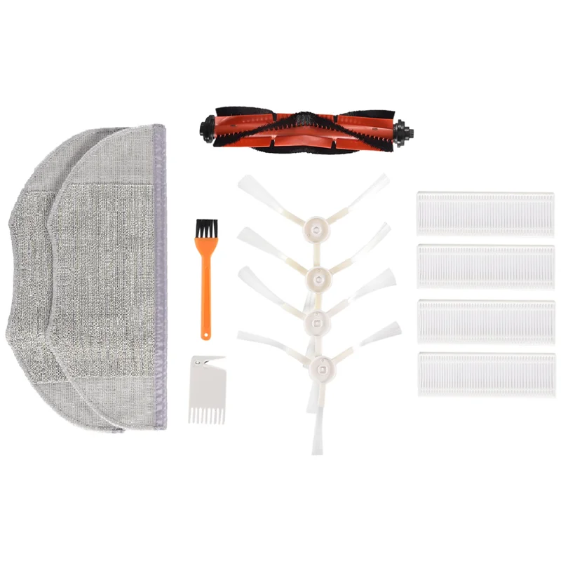 

-ABLP 13Pcs For Xiaomi Mijia G1 Main Brush Side Brush Filter For Xiaomi Mijia G1 Robot Vacuum Cleaner Accessories