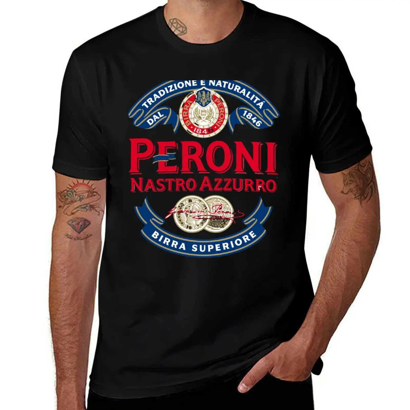 Peroni Beer Larang Asu T-Shirt Cool Dry Performance T-Shirt