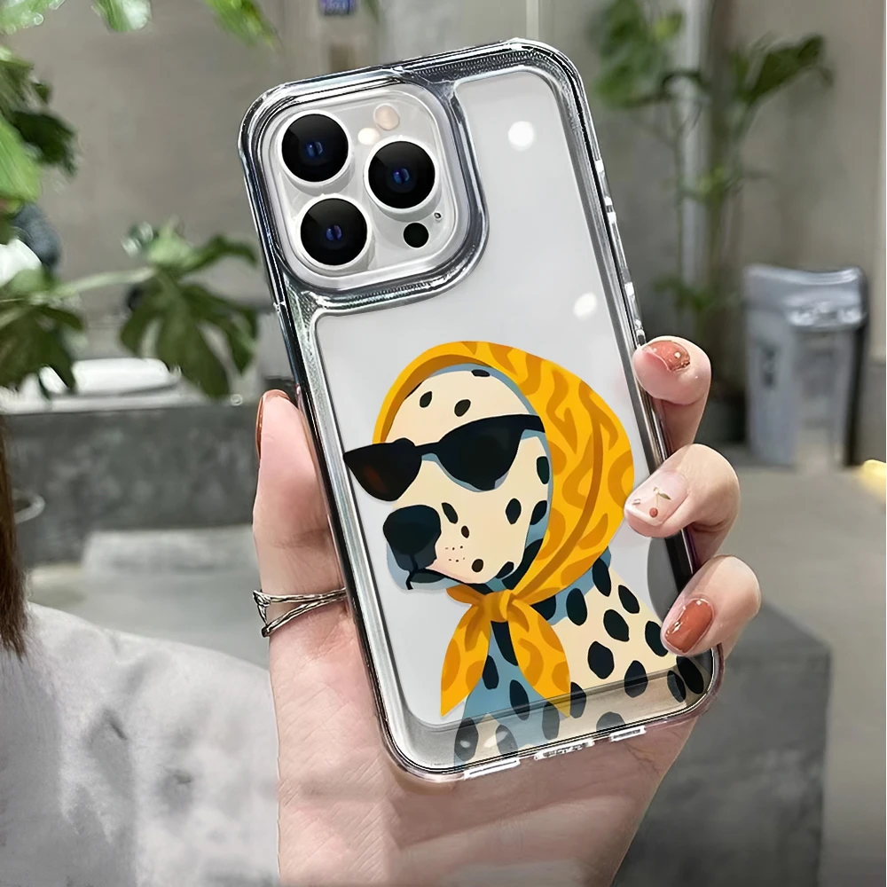 Phone Case For iPhone 17 16 Pro Max 15 14 13 12 11 Plus 16 17 Soft Cover Play cool puppy For iphone Air Case Cover