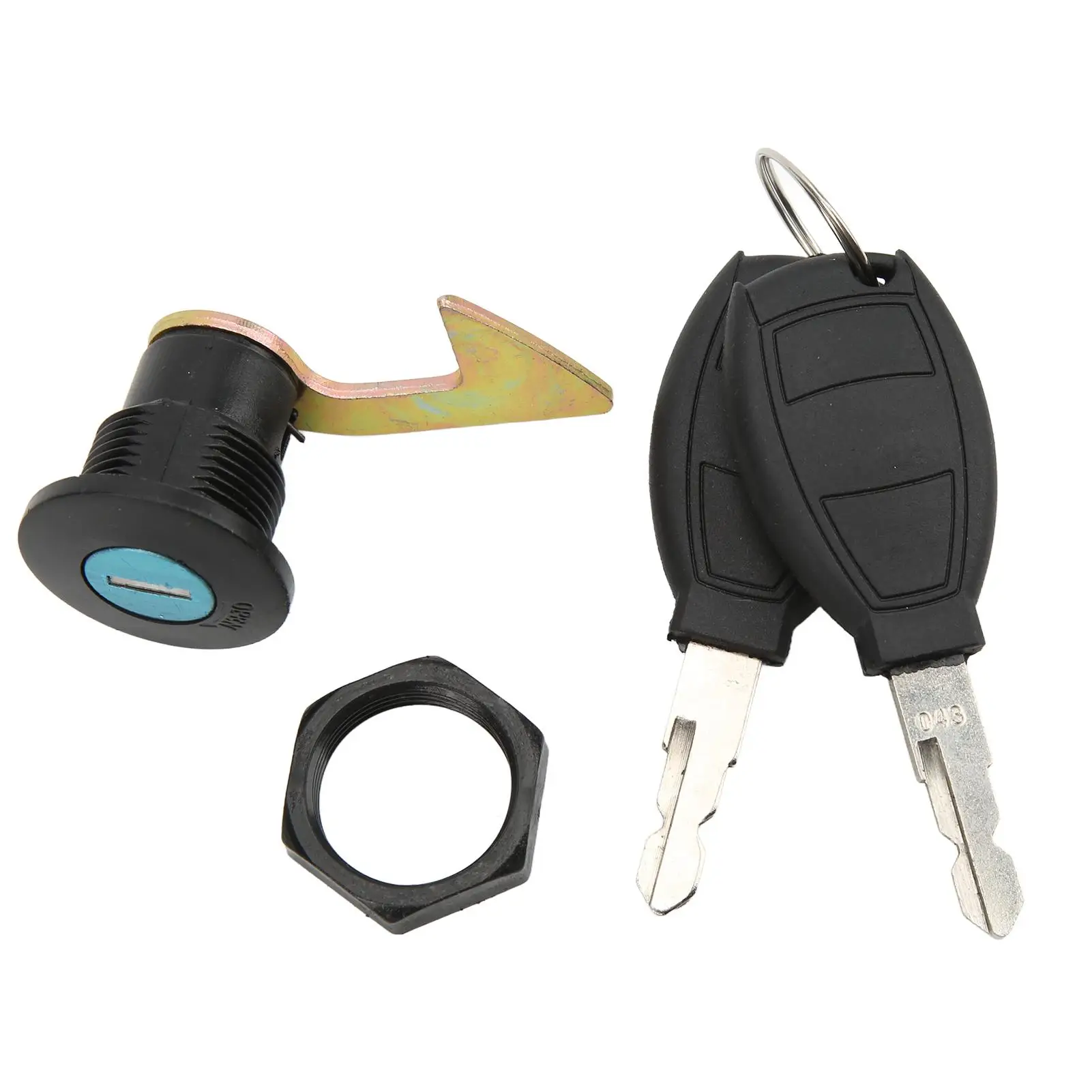 

Rear Storage Trunk Lock Scooter Fitting Tail Lock Plastic High Performance Sturdy Antiaging Antirust for electric Motorcycles