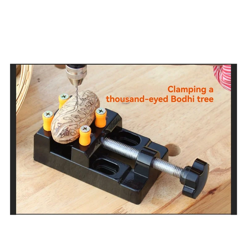 

BAAR-Universal 57Mm Adjustable Mini Jaw Bench Clamp Drill Press Fixed Table Vise DIY Sculpture Craft Hand Fixed Repair Tool