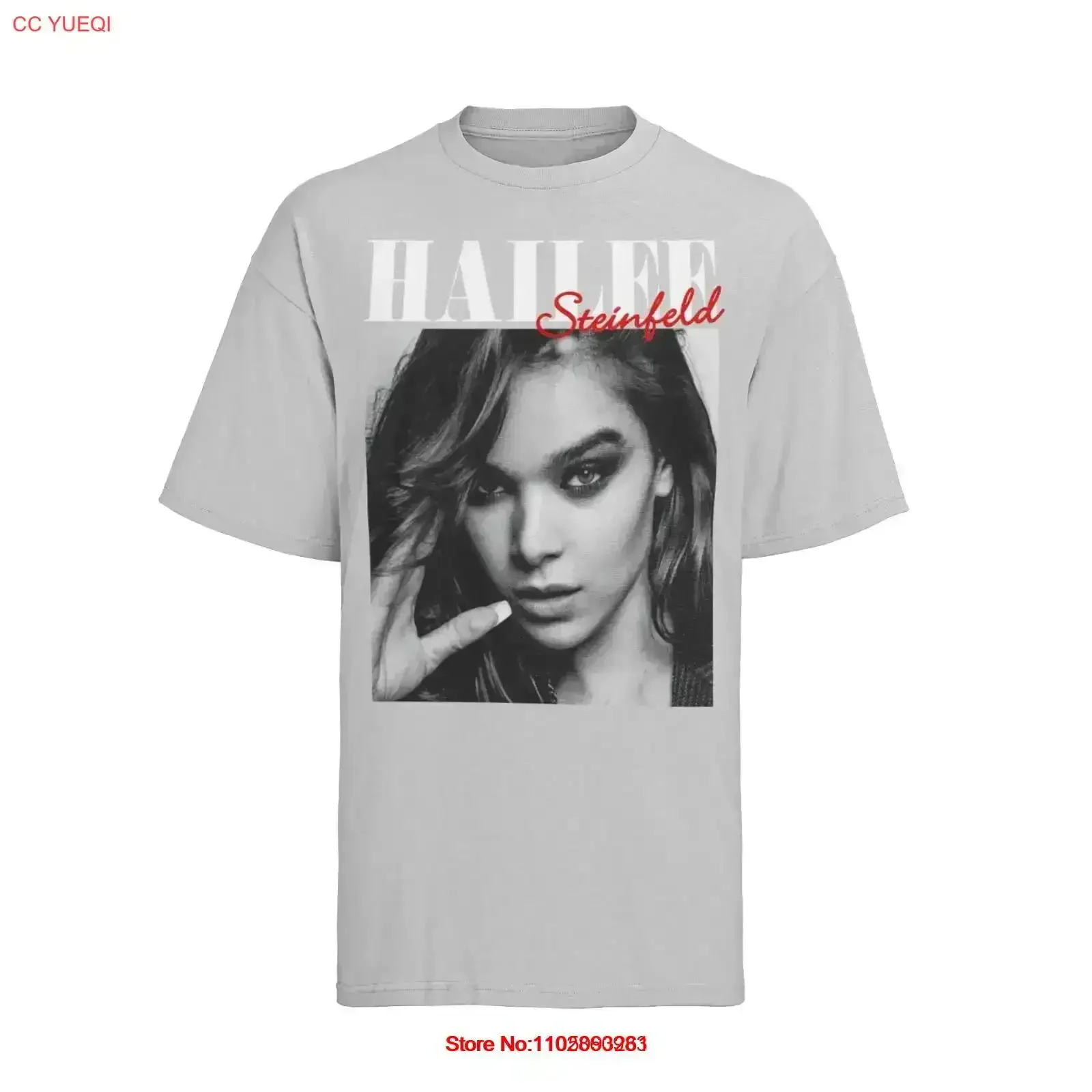 

STEINFELD hailee певец фанат концертная музыка женская хлопковая рубашка S XXXL оверсайз винтажная стираная слегка повседневная стильная винтажная рубашка