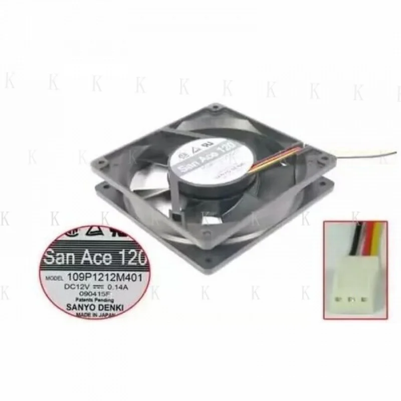 

C ДЛЯ 1 шт. Вентилятор 109P1212M401 DC12V 0,14A 12025 12 см 3-проводной охлаждающий вентилятор # А6–27