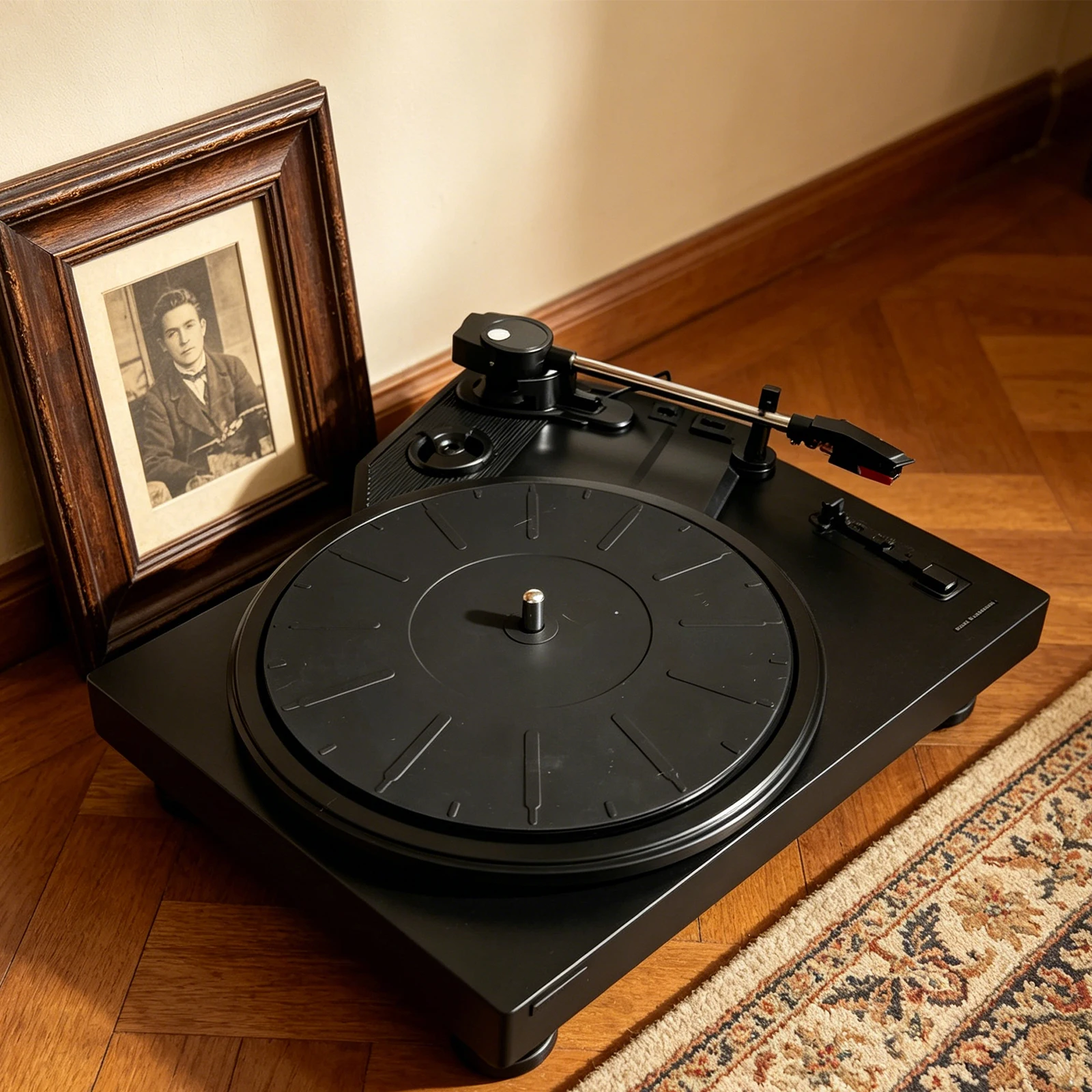 Universal Rubber Slipmat 7 Inch Diameter Silicone Record Mat Anti-Static & Anti-Slip Vinyl Accessories for LP Record Player