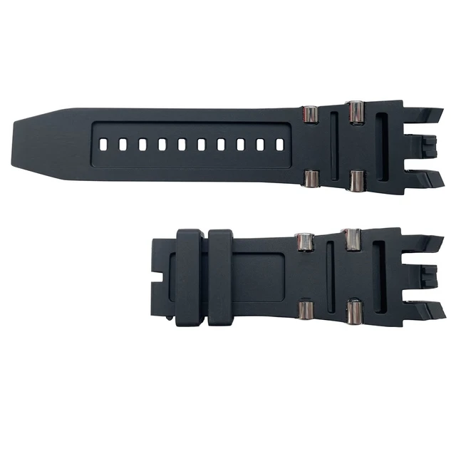 for Invicta Subaqua Reserve GMT Watch Bands Replacement Strap with with Metal Inserts Black Rubber Silicone Invicta Watch Strap AliExpress