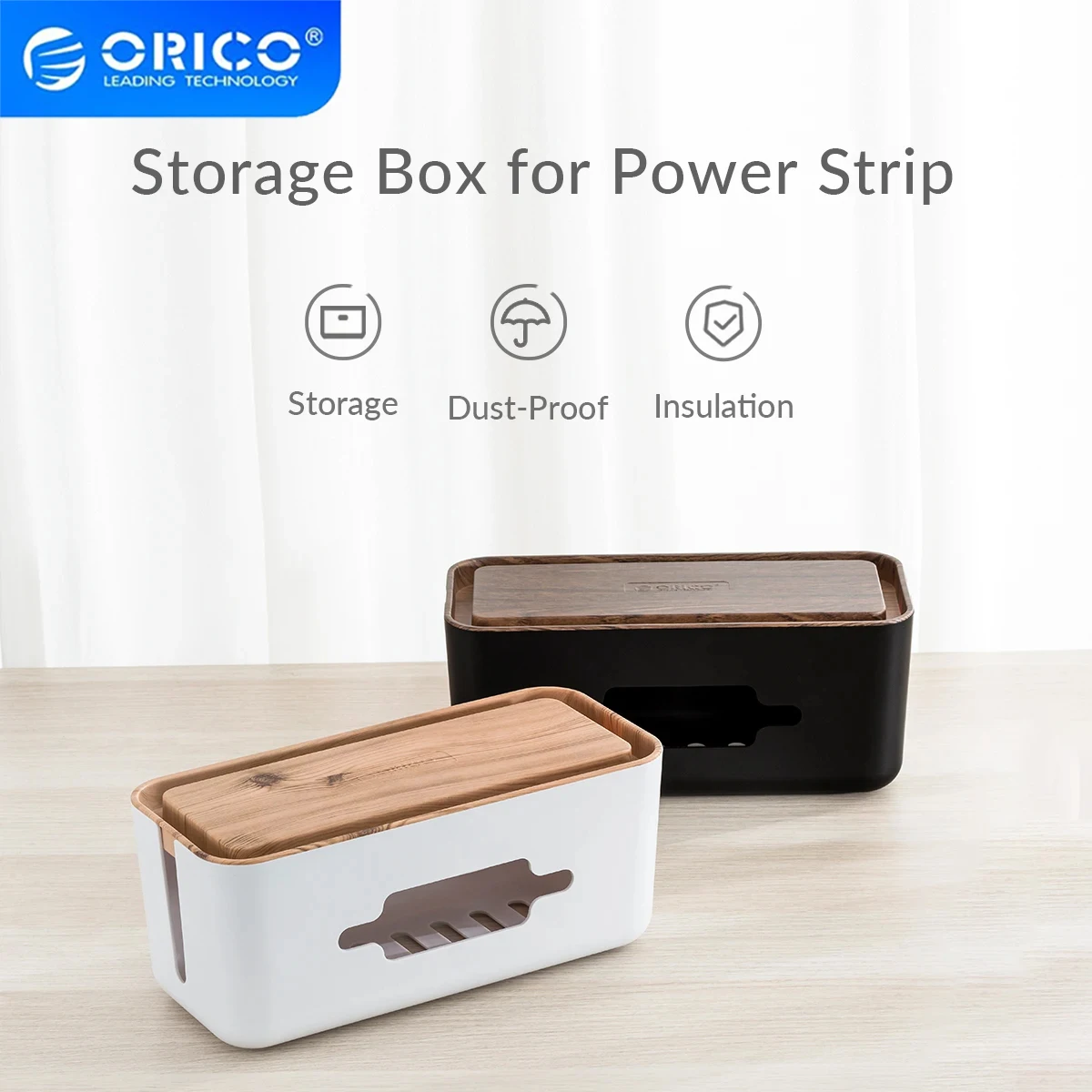 

ORICO USB-адаптер для кабеля, защитная коробка-органайзер, держатель, коробка для хранения удлинителя, электронная розетка, чехол для управления шнуром, зарядное устройство ﻿