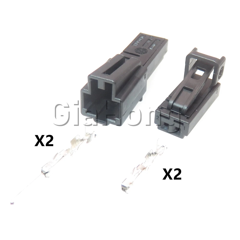 Arnés de cables para lámpara de matrícula de coche, 1 Juego, 2 vías, 4B0971832, 4E0972575, 1-1534113-1, 1534155-1, para VW y Audi