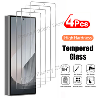 4PCS Tempered Glass For Samsung Galaxy Z Fold 7 6 5 4 3 Clear Premium Screen Protector For Samsung Z ZFold 6 5 Fold5 Film Glass