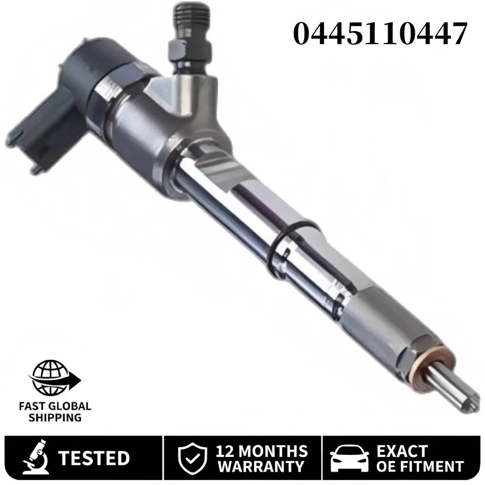 0445110447 Common Rail Diesel Fuel Injector for BAW Fenix FAW LD Truck 3.0D