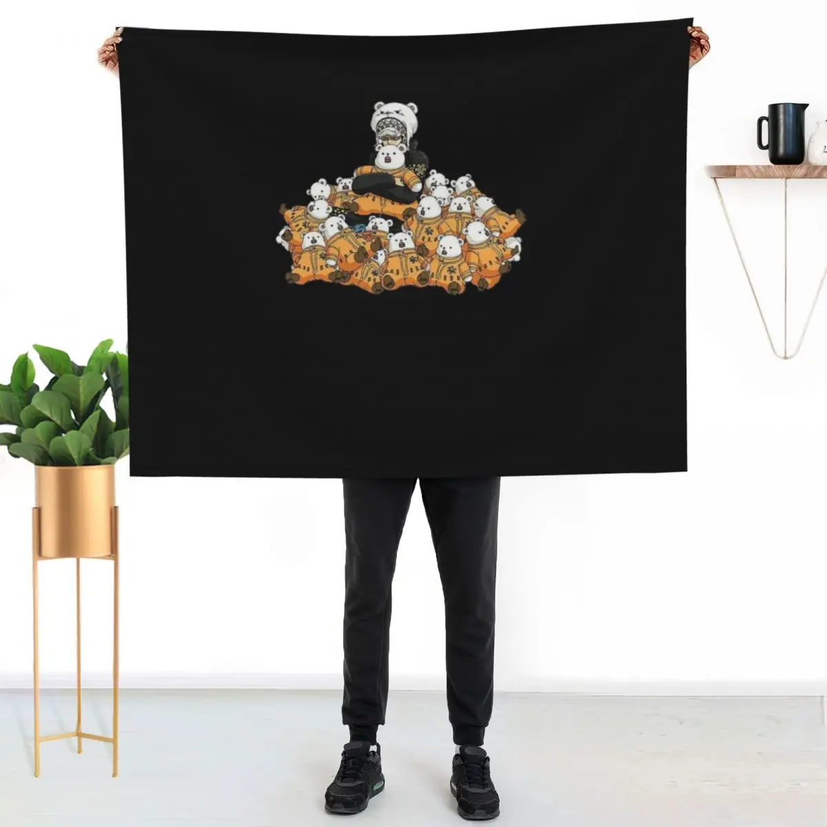 

Loi _amp_ Bepo Throw Blanket Warm Flannel Blanket for Couch Chair Bedroom