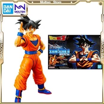 BANDAI Original Figure - Rise Standard Dragon Ball Z Son Goku - (New Spec Ver.) Model Kit Action Anime Figure Assembly/Assembly