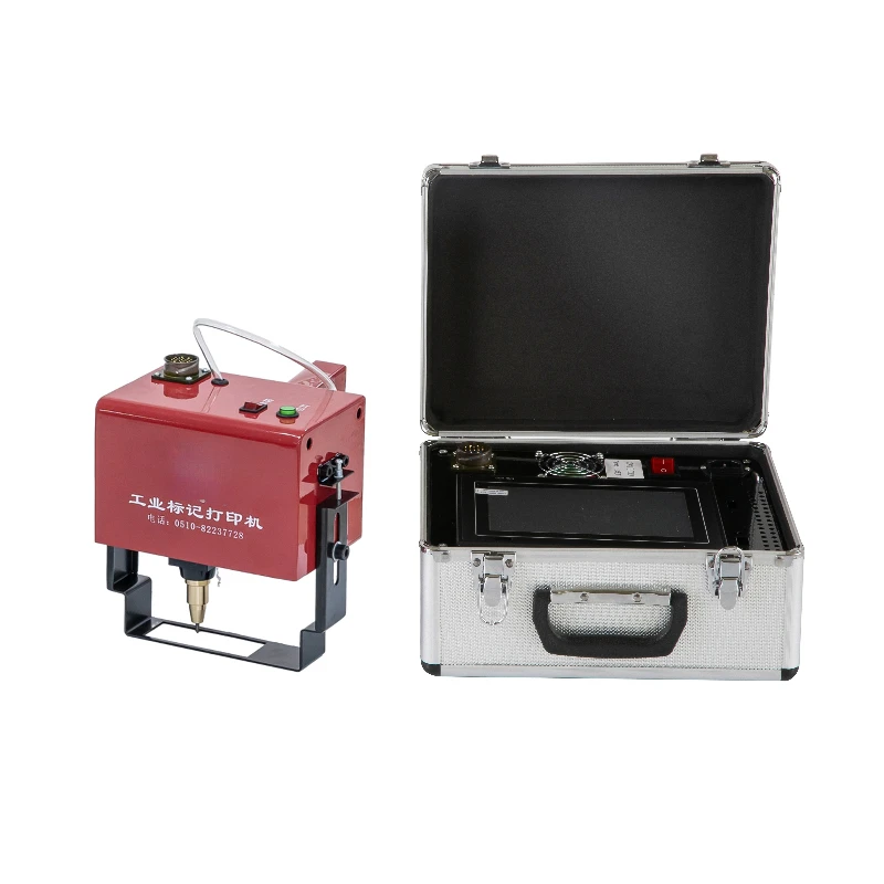 

wshKUNTAI KT-PB03 Marking Area 80x25mm Pneumatic Portable Trailer Chassis Vin Number Dot Peen Marking Machine Punching Tool