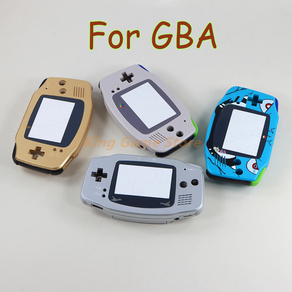 

10sets Special Edition DIY Full set special housing shell cover case w/ conductive rubber pad buttons for Game Boy Advance GBA