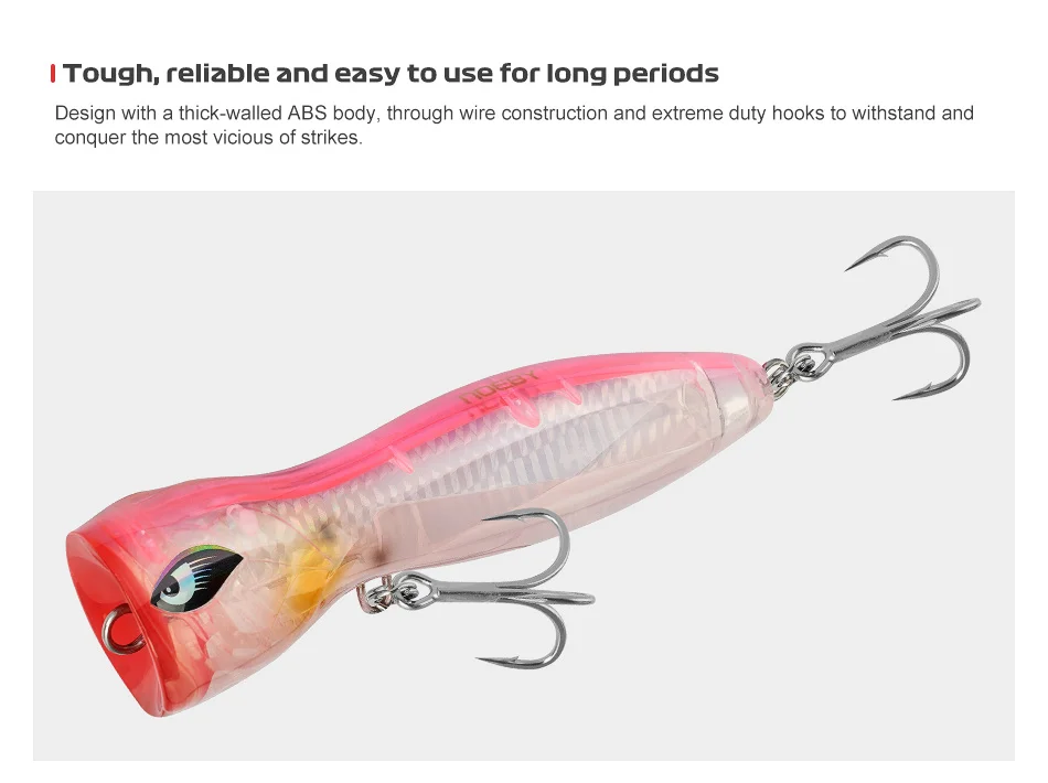 Noeby 140mm 71g Guzzler Popper Angelköder Oberflächenköder Big Cup Jerk Pop Angelköder Künstlicher Harter Köder Meeres-Thunfisch GT Angelköder – Detail 11